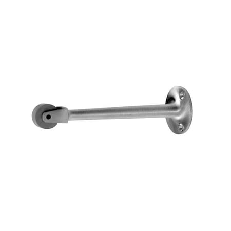 Don-Jo Don-Jo Manufacturing 1487-626 6 in. Brushed Chrome Roller Bumper Door Stop 1487-626